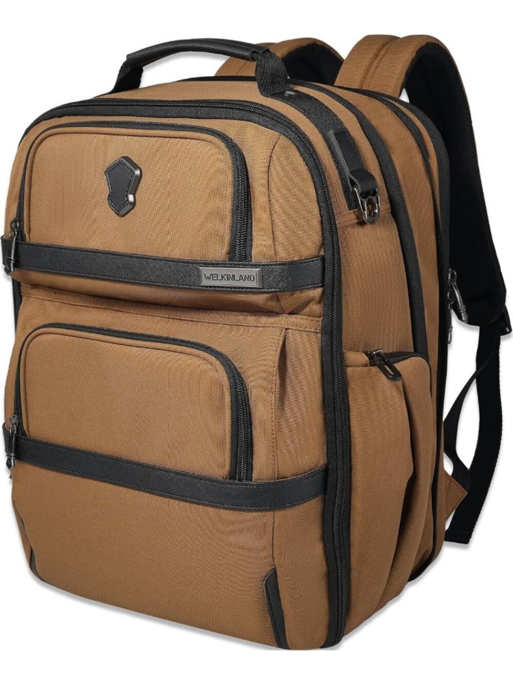 20-Pocket 40L Travel Backpack for 16" Laptop - Versatile Carry-On Bag